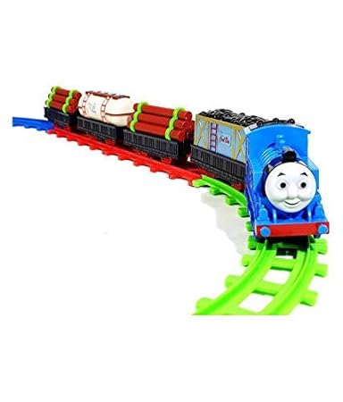Kids Thomas Cartoon Train Classic Express Toy 17 pcs Train