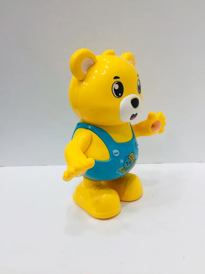 Dancing Bear Funny Electric Musical bear Cartoon With Lights, Educational Robot Toys