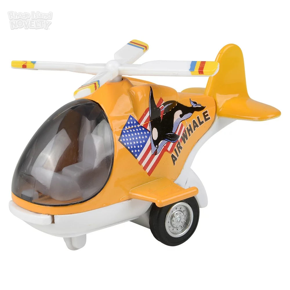 Mini Helicopter Pullback Toy for Kids