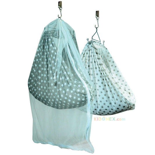 Cradle Cloth with Twins Cradle cloth A Pair Of Cradle Cloth With One Net