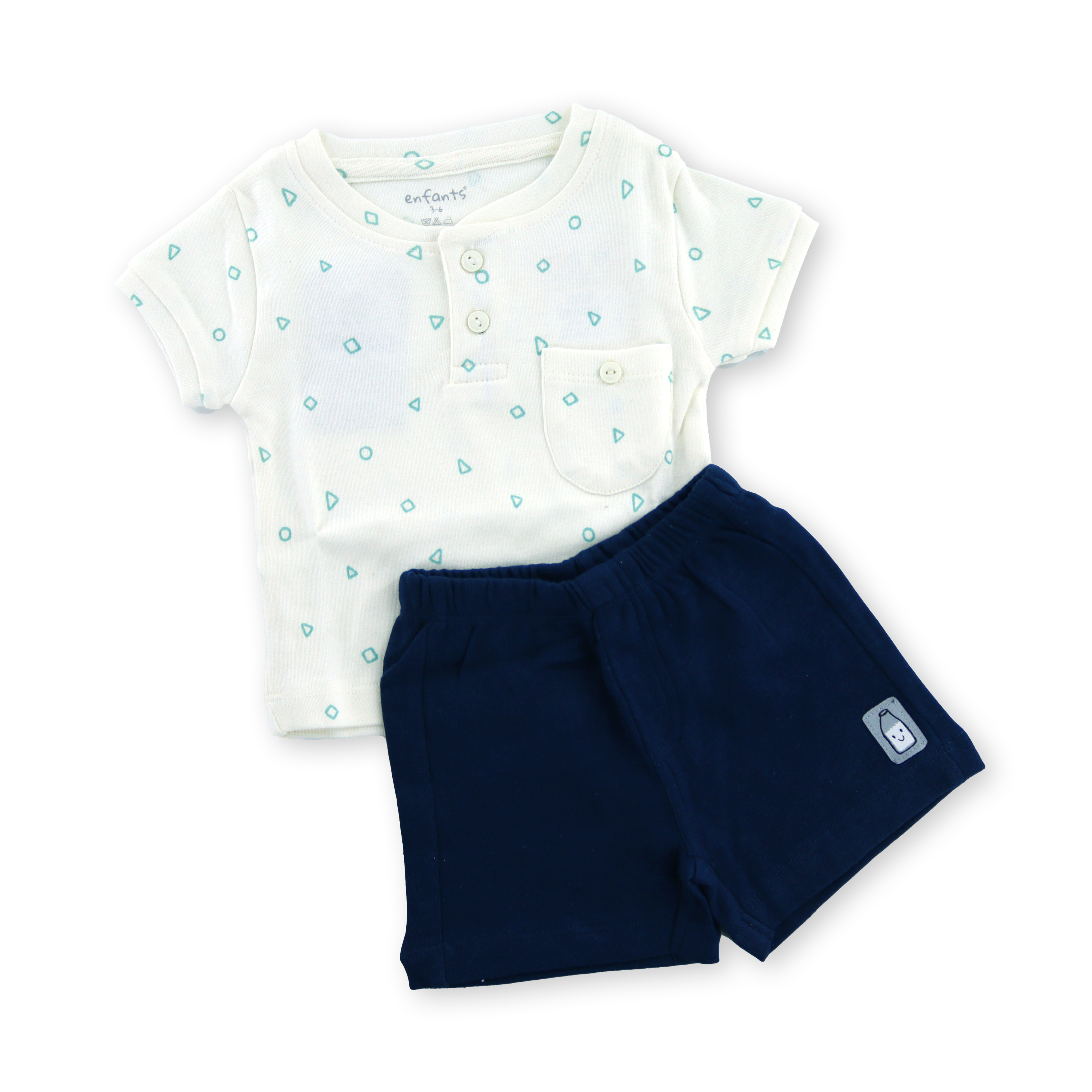 Infants Baby boys clothing sets | Cotton T-shirt with Shorts | Everyday wear soft cotton