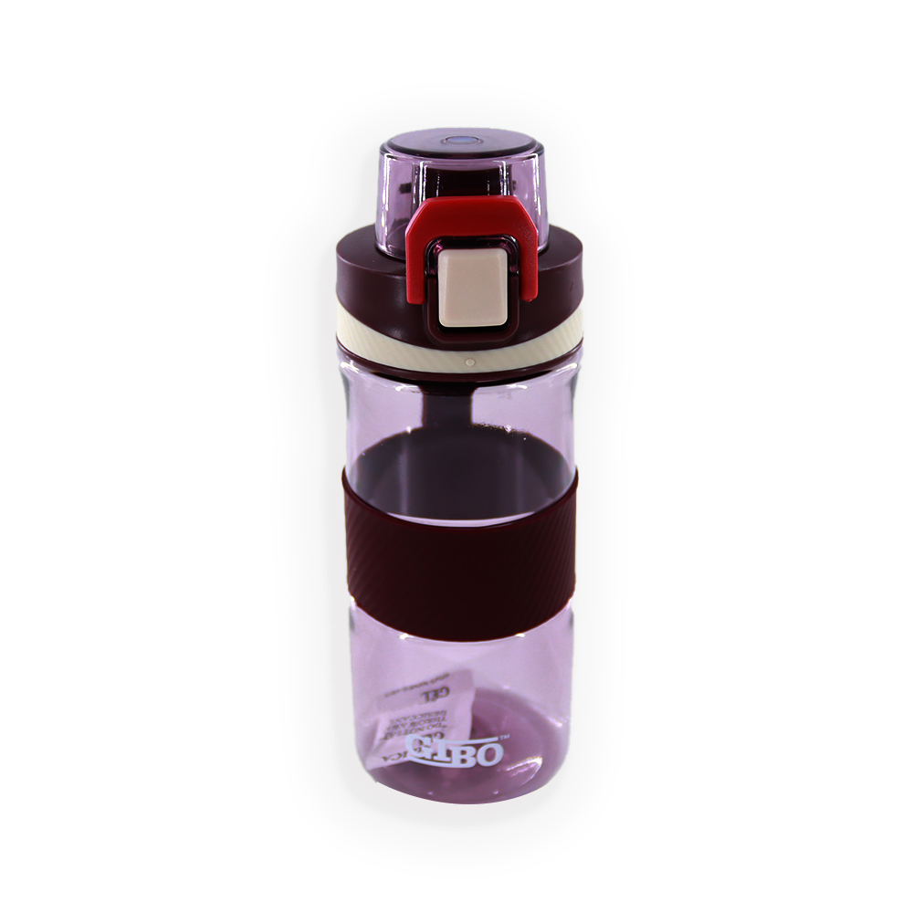 GIBO Push button bottle 520ML LeakProof  Watter Bottle- Maroon