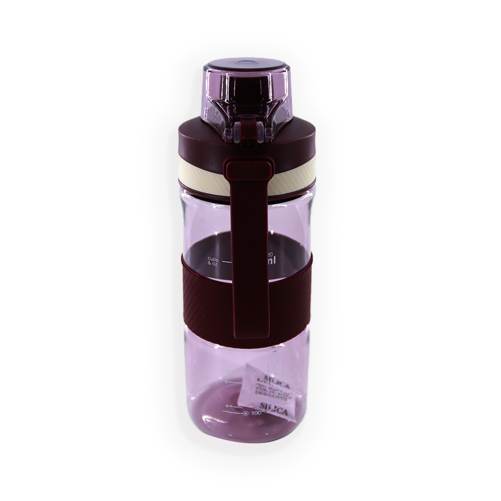 GIBO Push button bottle 520ML LeakProof  Watter Bottle- Maroon