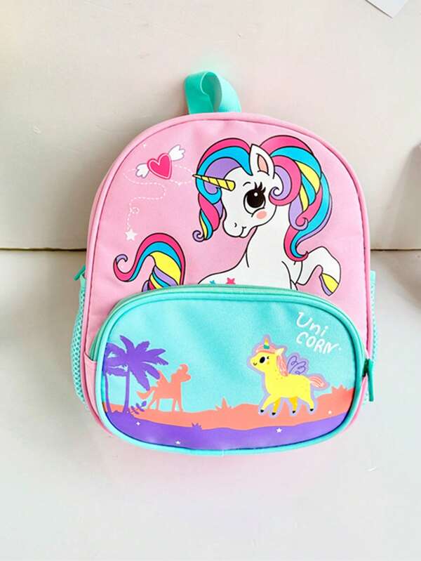 Pre-school Backpack Toddler Neoprene Animal Waterproof Schoolbag Lunch backpack for Kids Boys & Girls