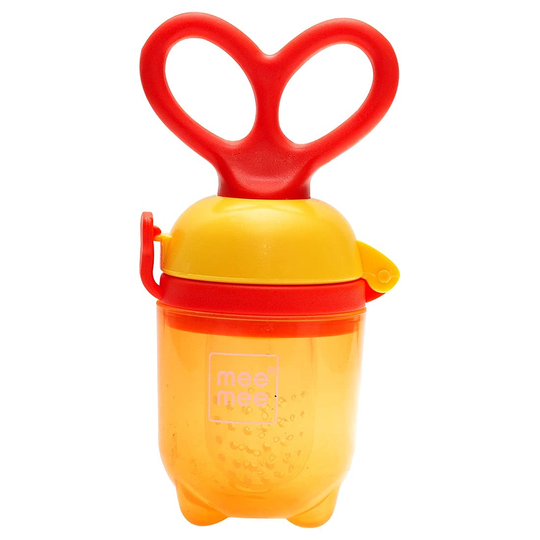 Mee Mee Advanced Fruit & Food Nutritional Feeder with Feed Pusher | BPA Free | Baby Grip Feeder to Push Food