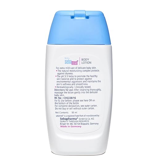 Sebamed Baby Body Lotion 50 ml for Sensitive skin