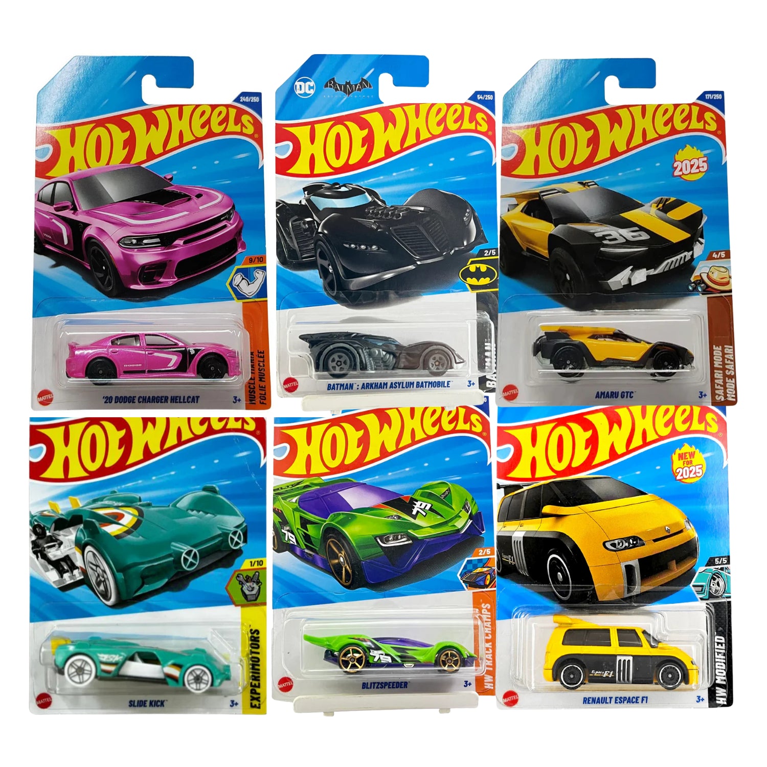 Hot wheels - Pack of 6