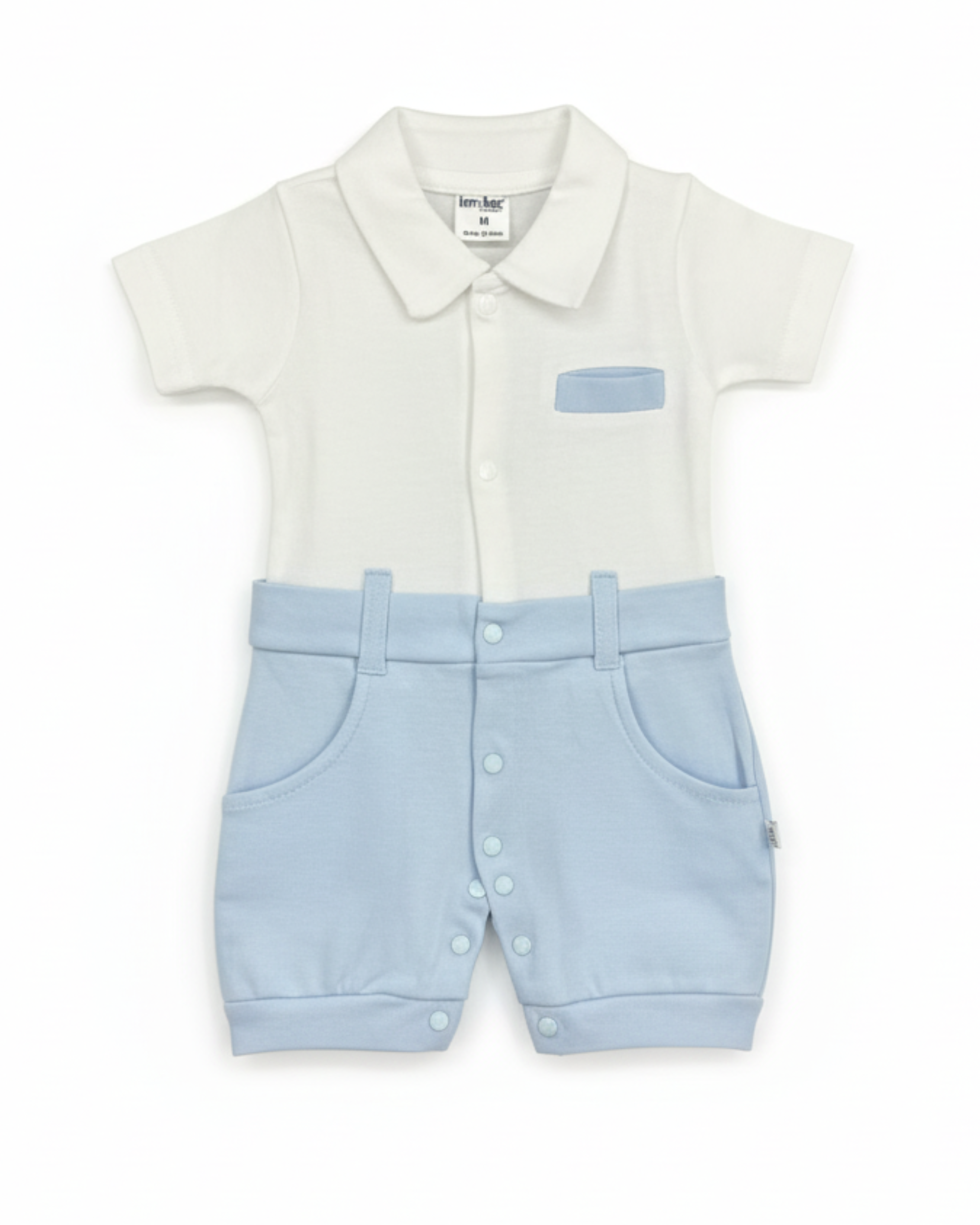 Baby Boy Baba Suit – Multi Color | 0-3, 0-6, 0-9 Months
