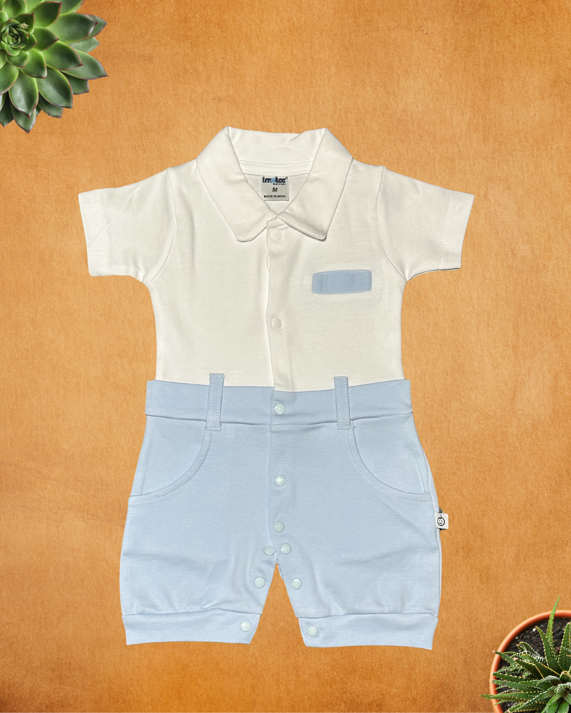Baby Boy Baba Suit – Multi Color | 0-3, 0-6, 0-9 Months