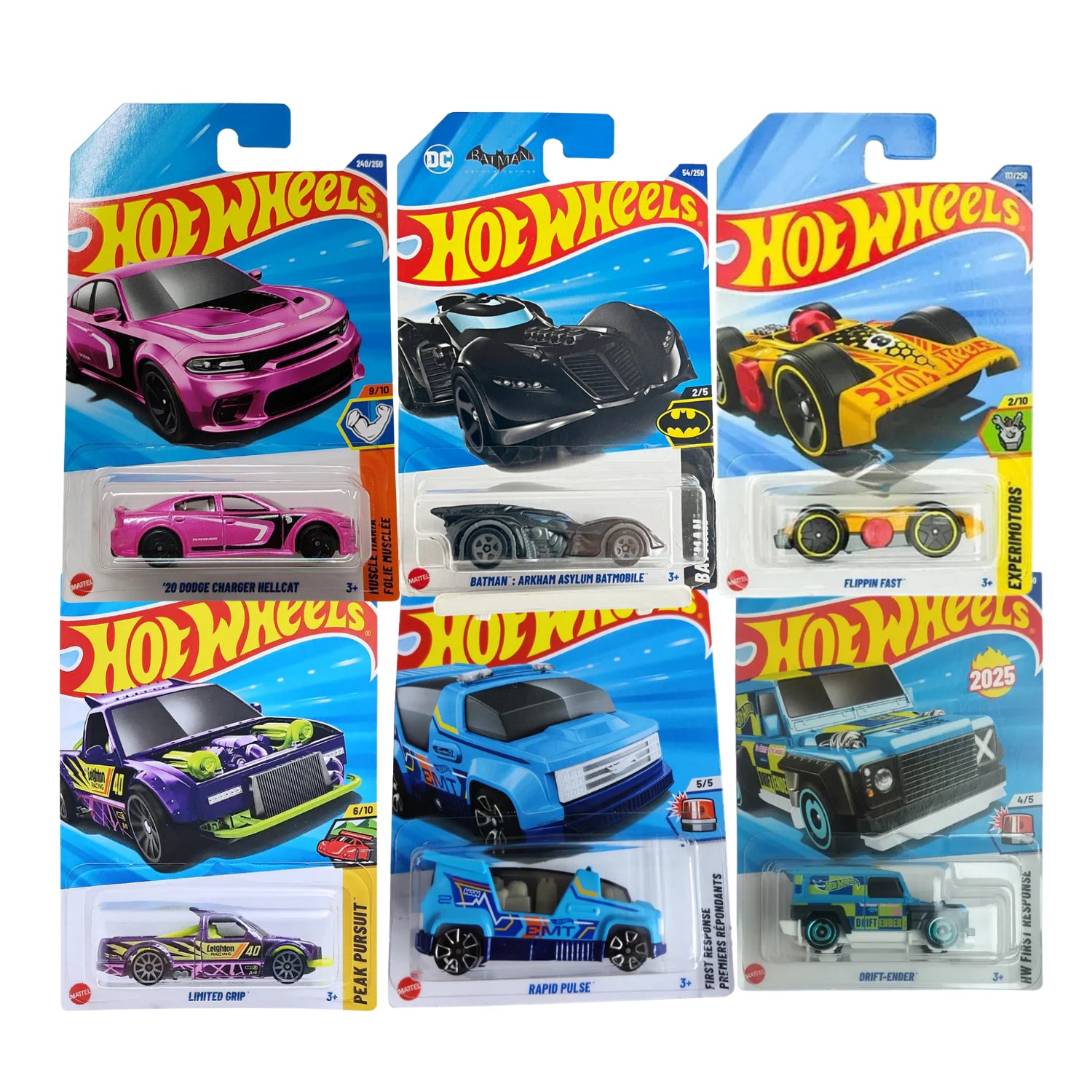 Hot wheels - Pack of 6