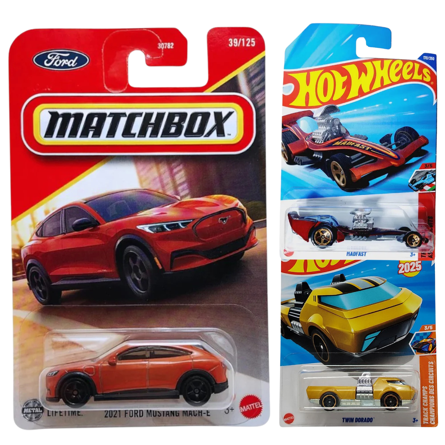 Matchbox & Hot Wheels Combo Pack of 3 ID4