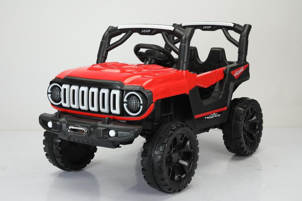 Battery Operated Jeep for Kids Ride on Toy, Kids Car with Music & Light, Electric Car for Kids