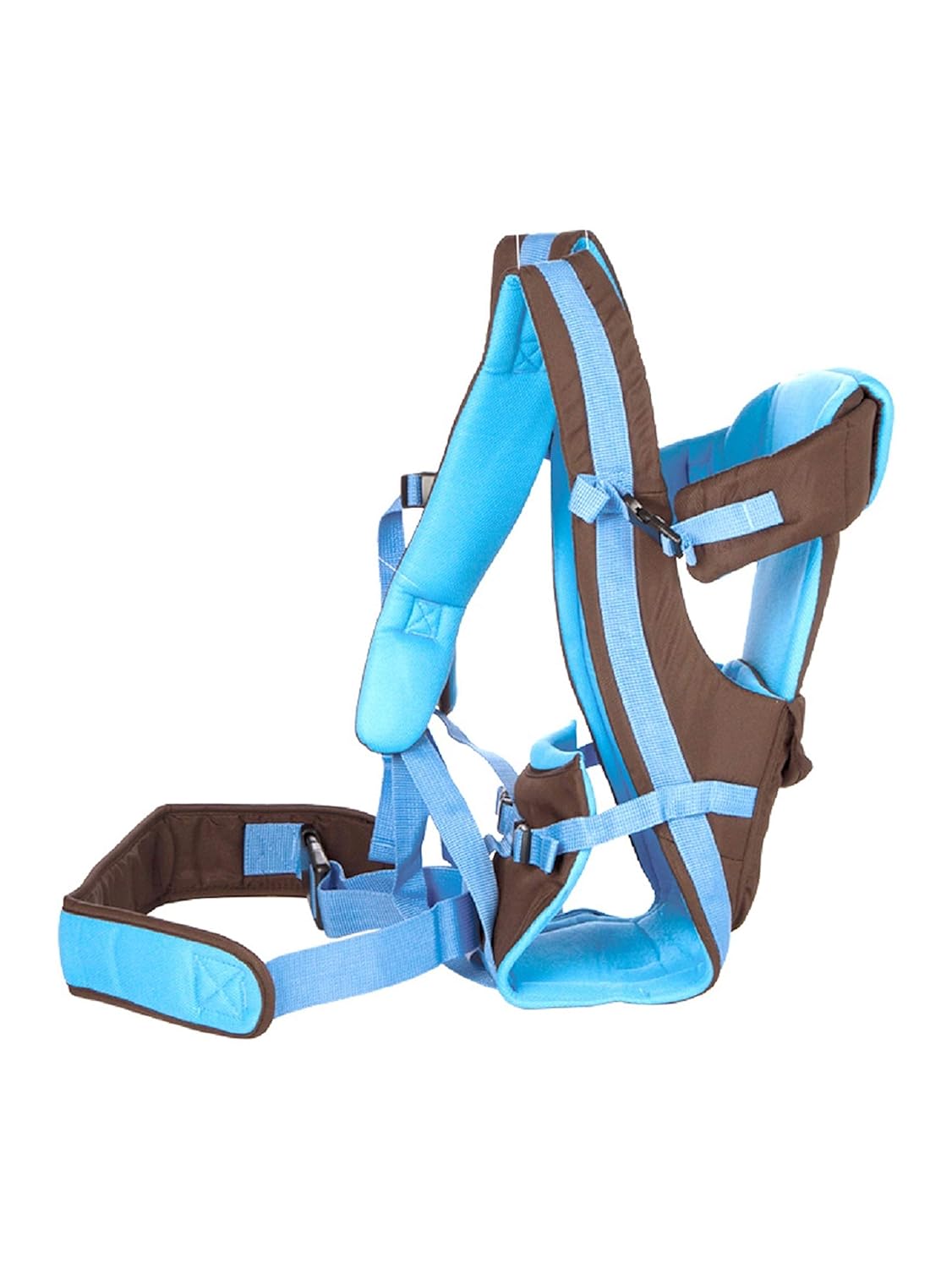 Mee Mee Light Weight Baby Carrier (Lightweight Breathable, Light Blue)