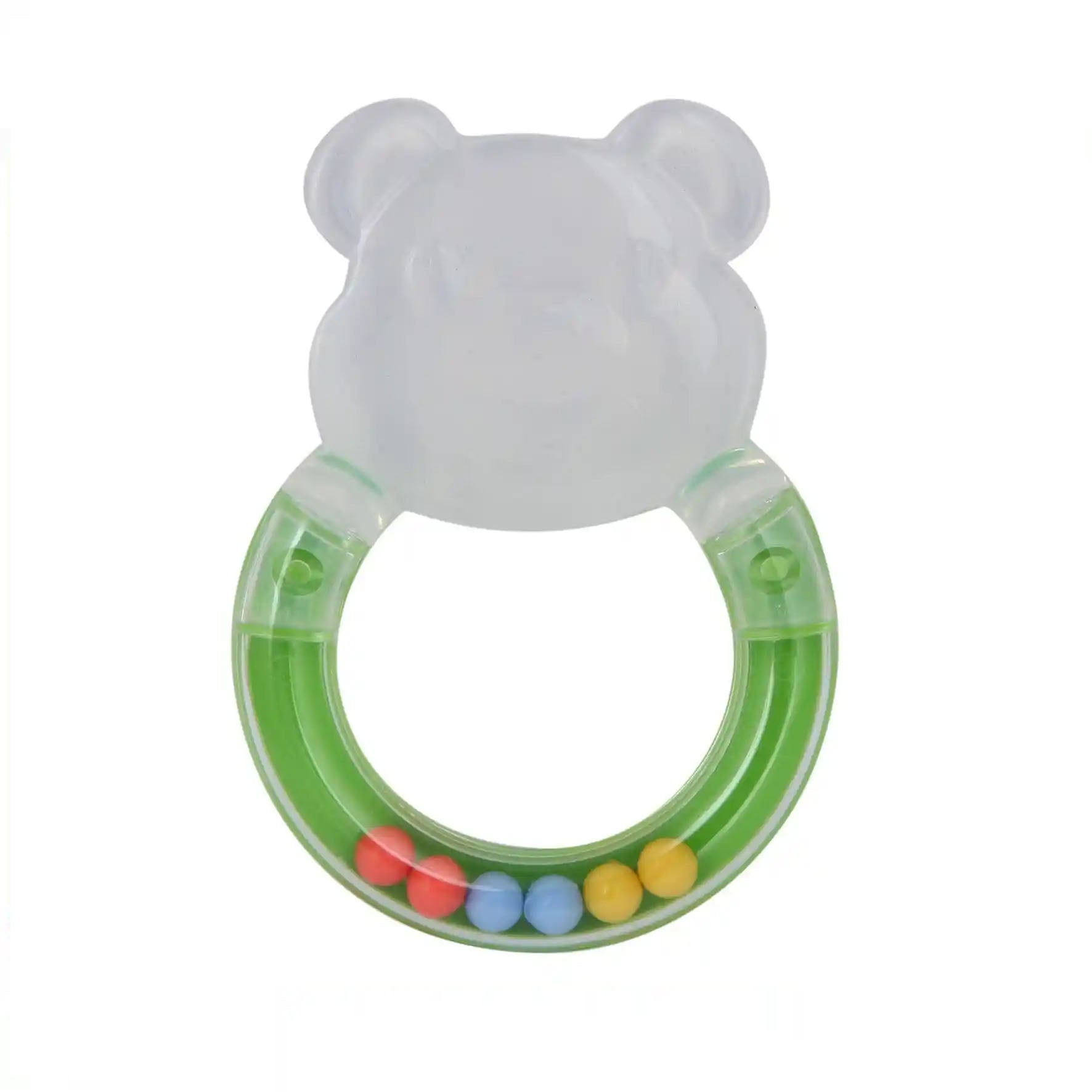 SpiderJuice 1Pc Baby Bear Teether For Babies Kids Toddlers Oral Care Training