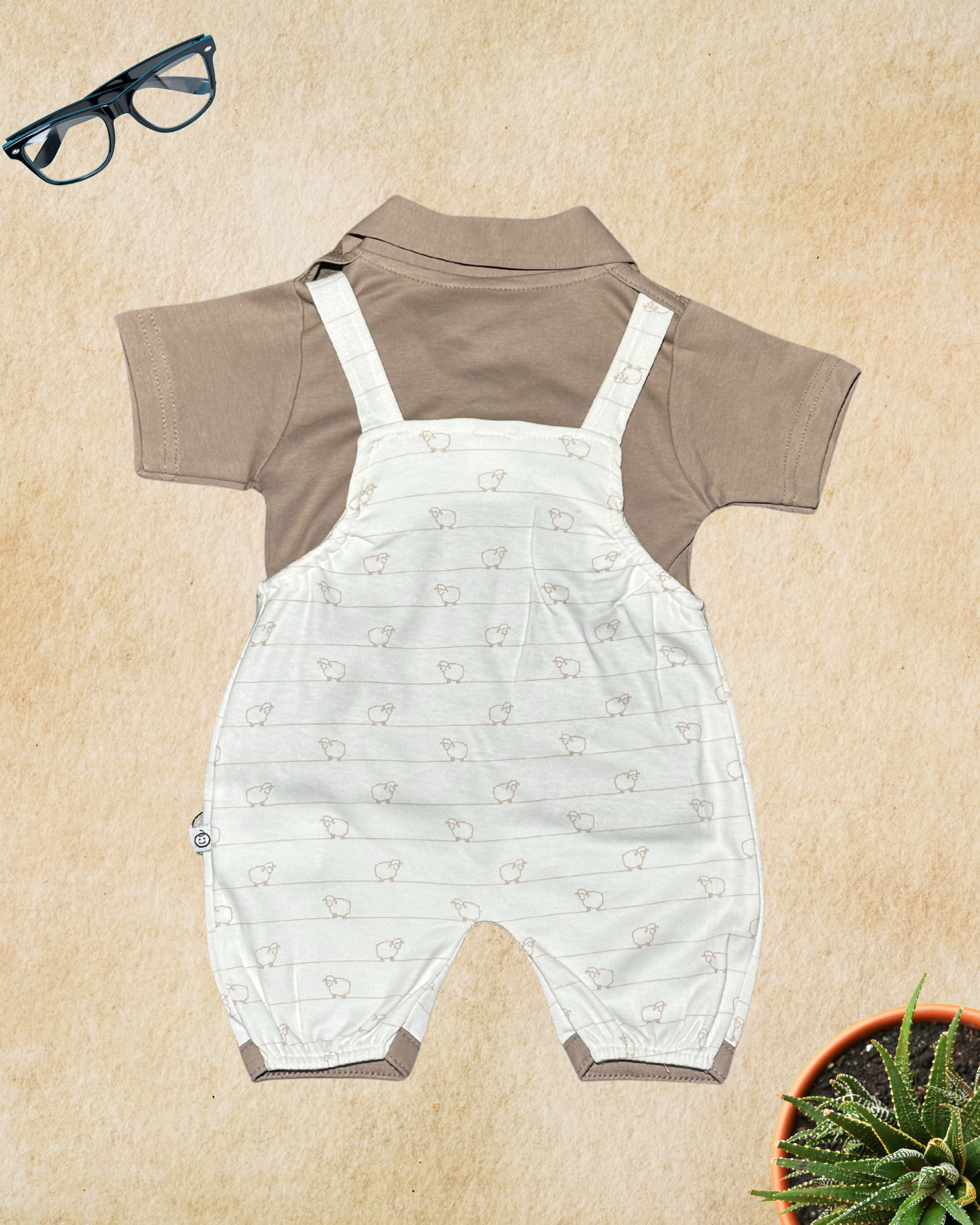 Newborn Baby Boy Baba Suit – 0-9 Months