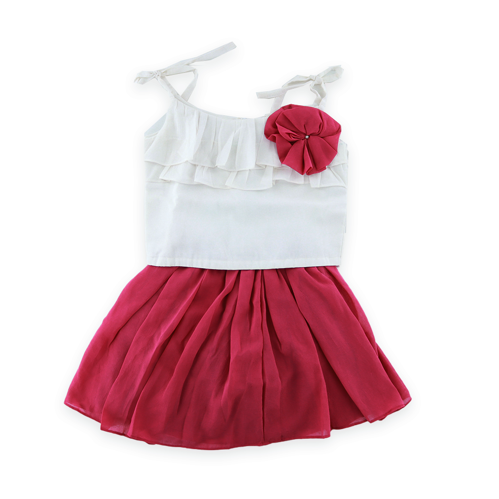 Baby Girl Clothes Infant Summer Outfits Strap Lace Skirt