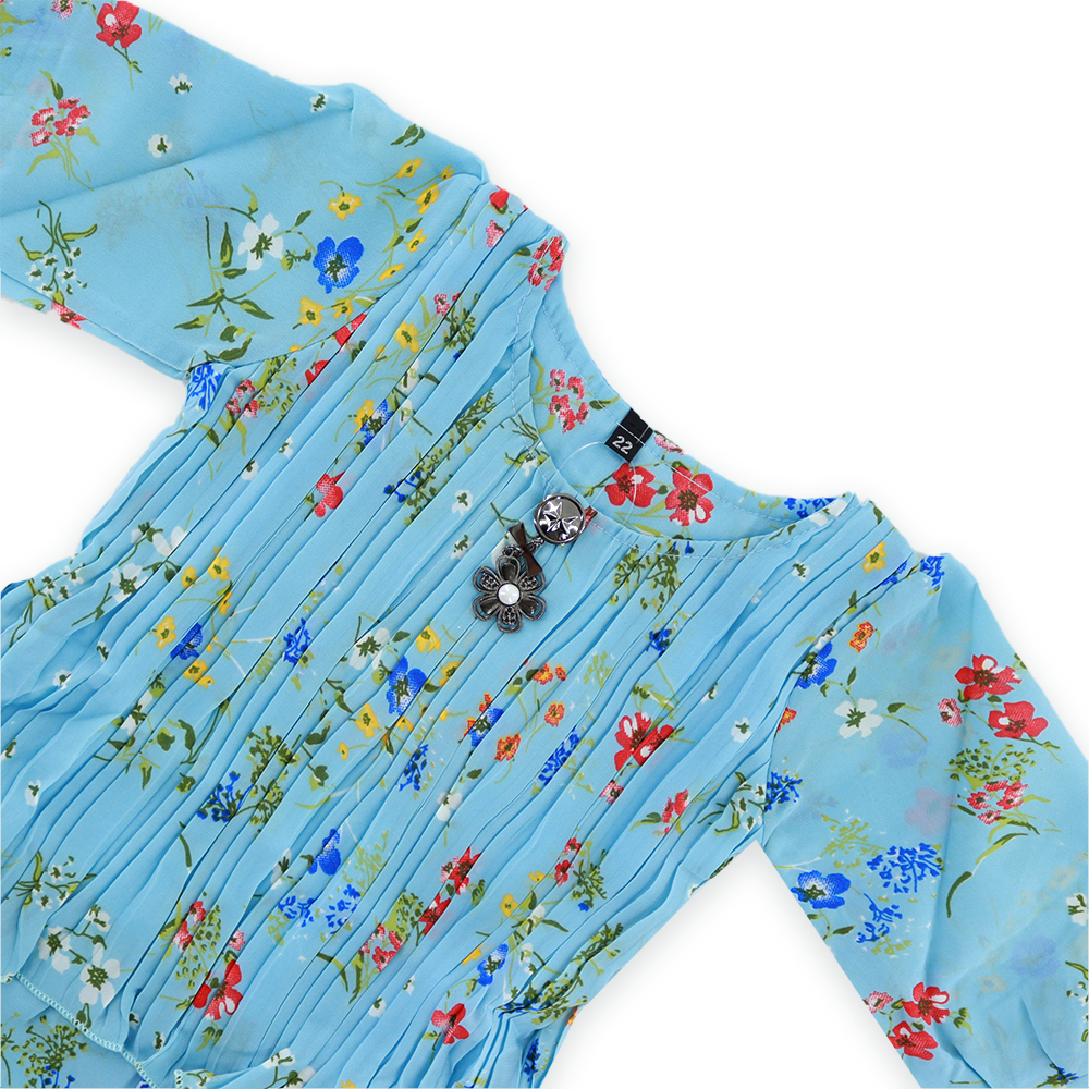 Floral Printed Tops For Girls