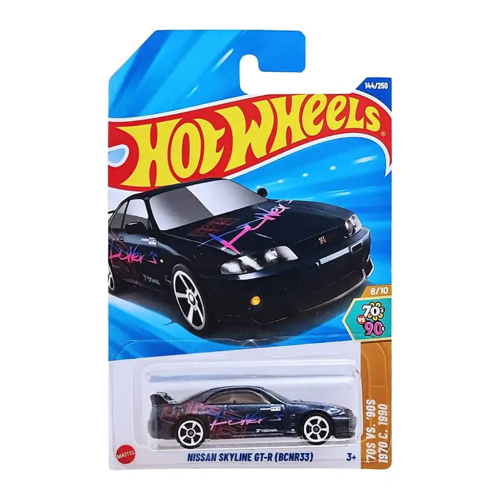 Hot Wheels Nissan Skyline GT-R (BCNR33) – 70s vs 90s (1970 c.1990)