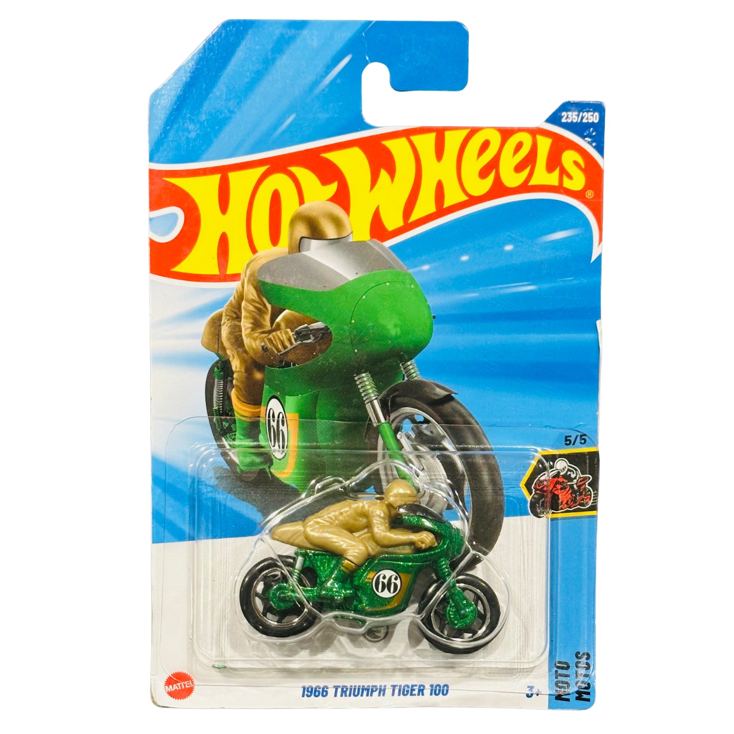 Hot Wheels 1966 Triumph Tiger 100 – Moto Motos Series TH