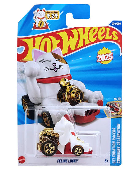 Hot Wheels Feline Lucky – Celebration Racers / Coureurs Célébrations Series
