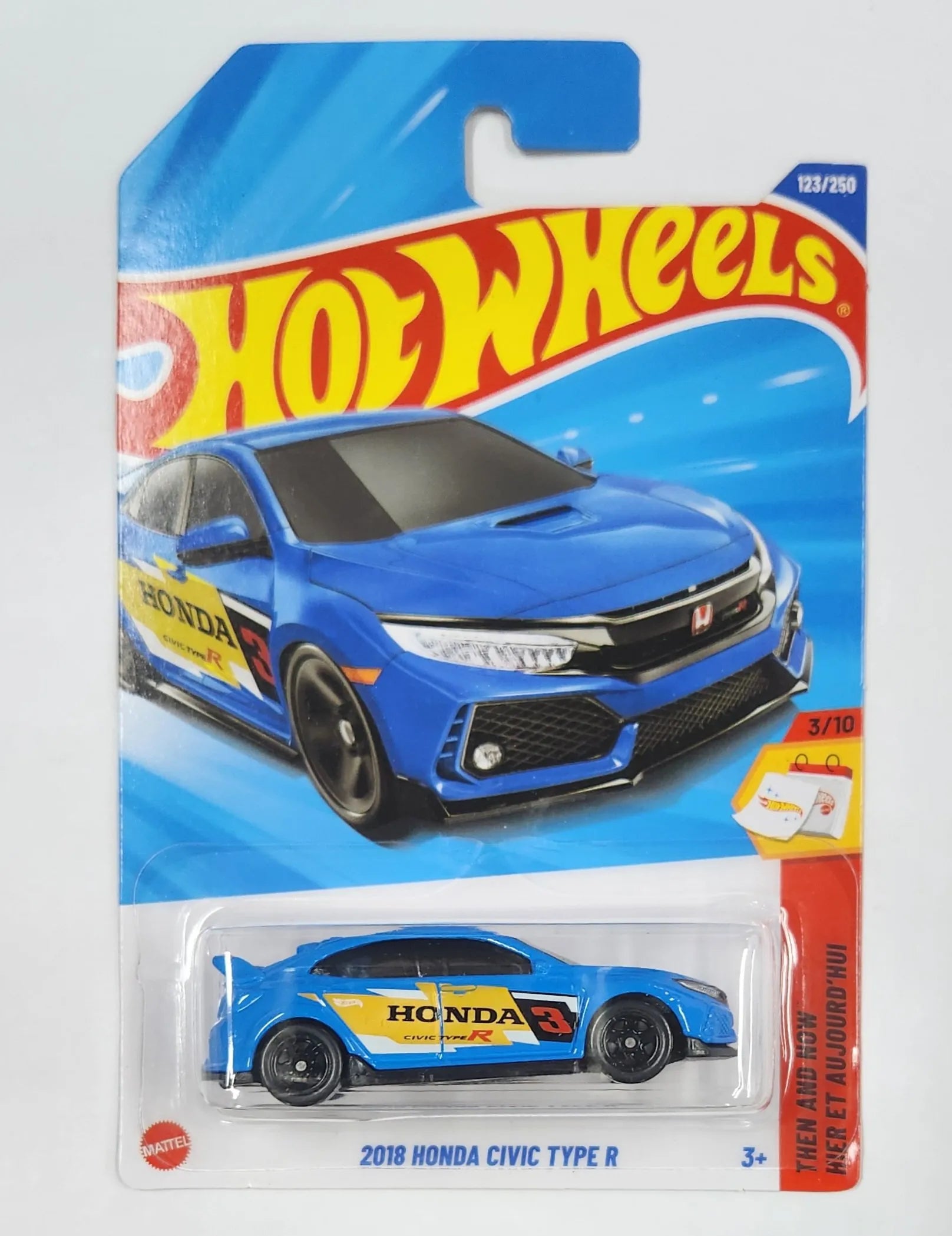 Hot Wheels 2018 Honda Civic Type R – Then and Now / Hier et Aujourd’hui