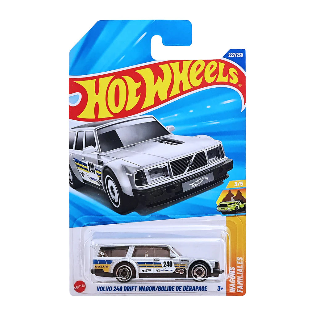 Hot Wheels Volvo 240 Drift Wagon / Bolide de Dérapage – Wagons Familiales Series