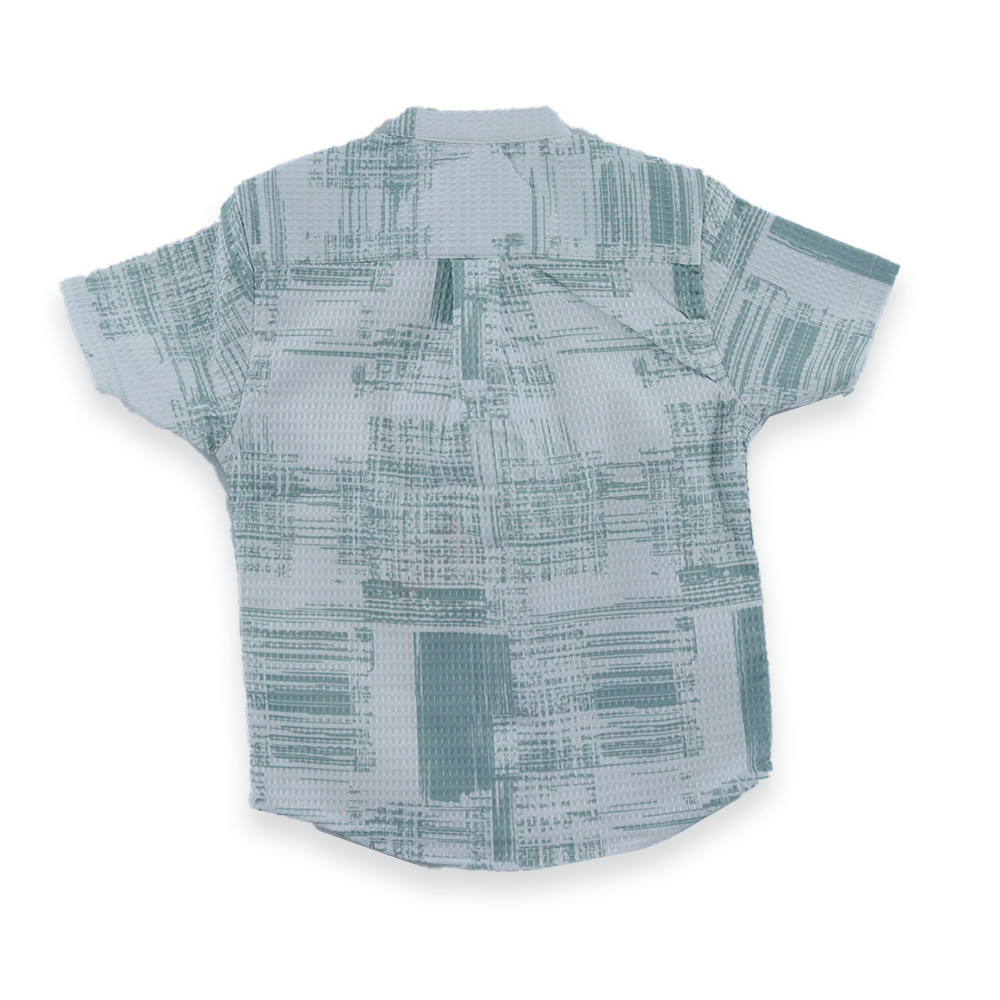 Gamio Boys Slim Fit Printed Casual Shirt