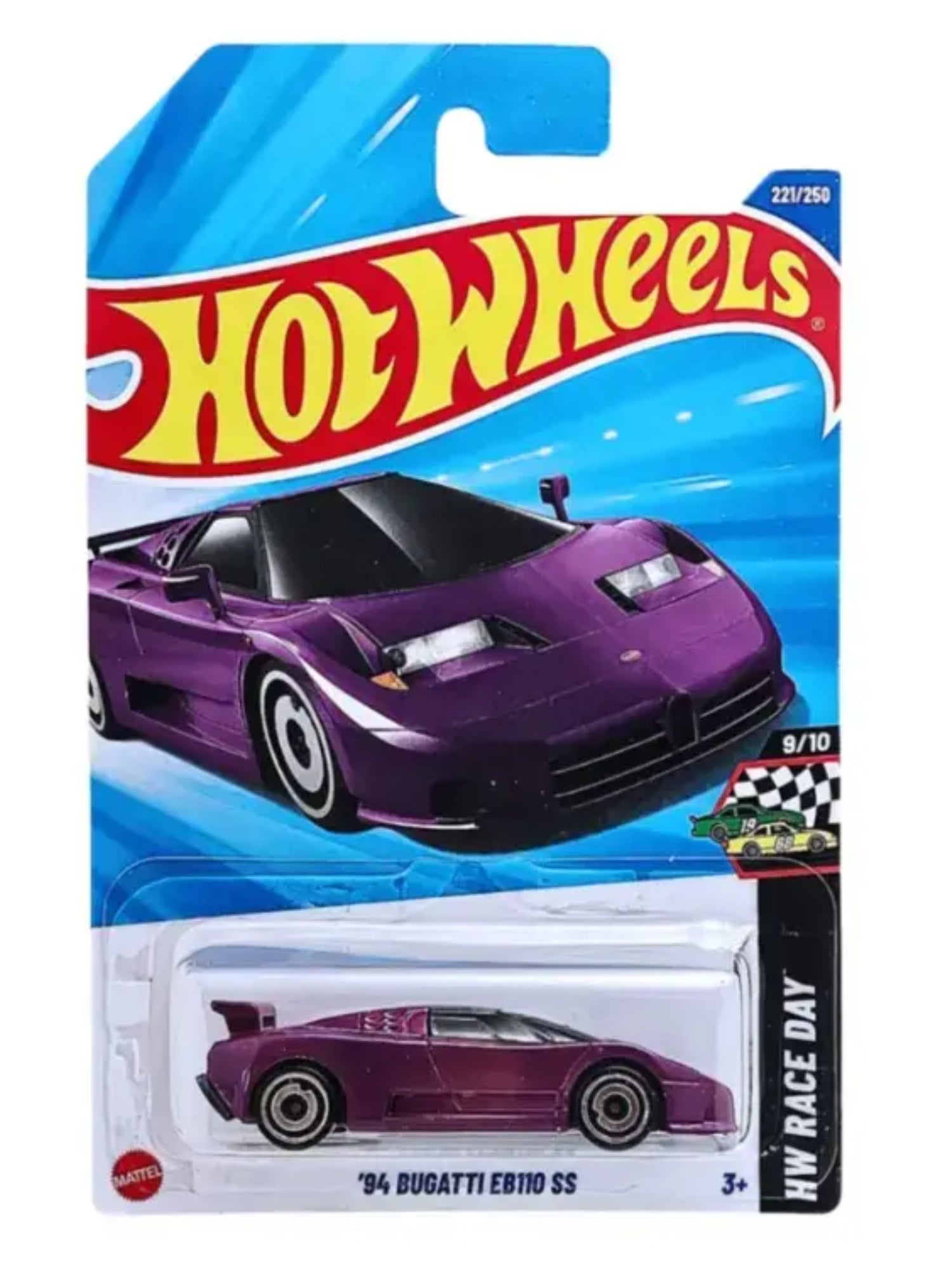 Hot Wheels ’94 Bugatti EB110 SS – HW Race Day Series
