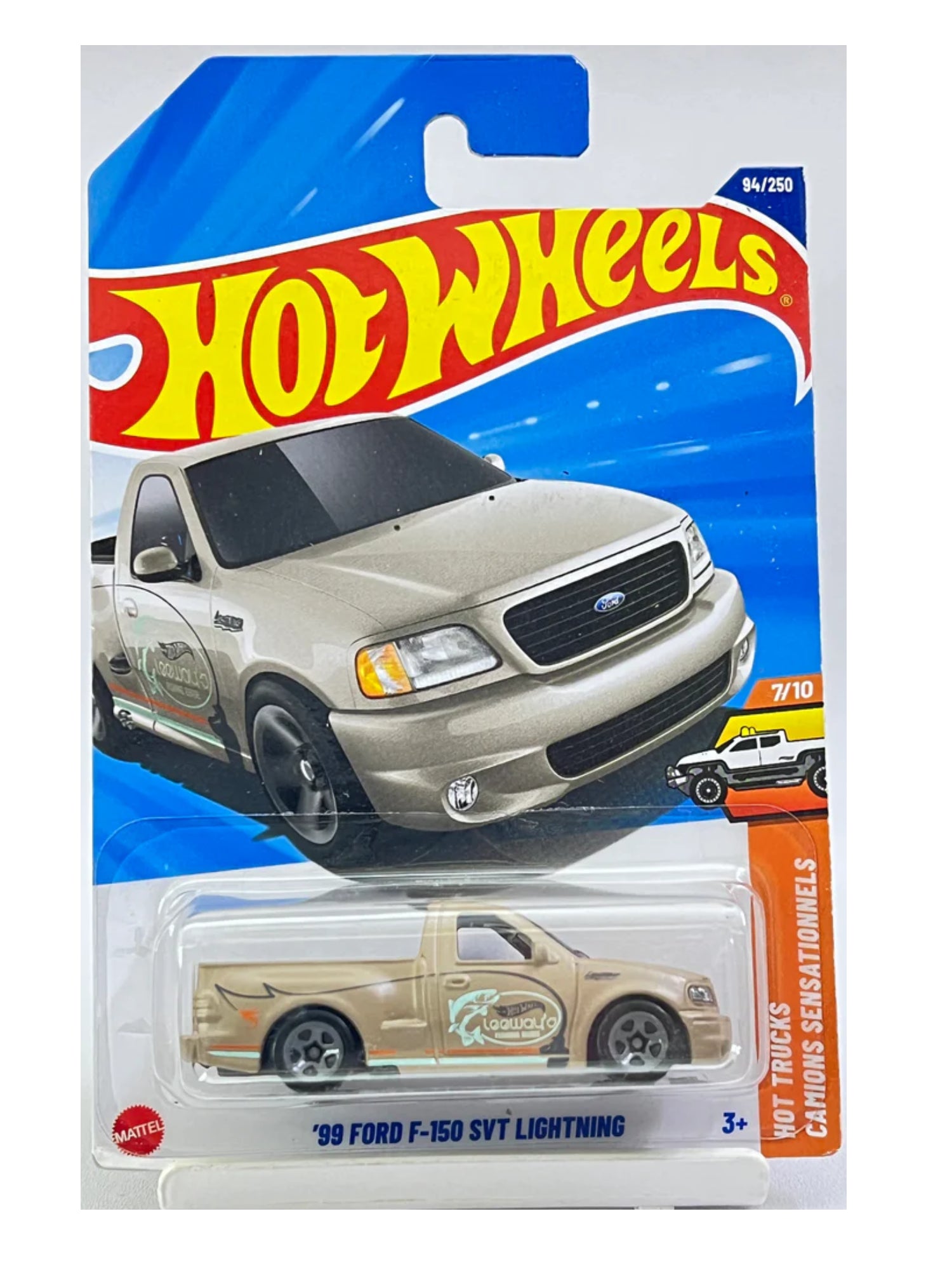 Hot Wheels ’99 Ford F-150 SVT Lightning – Hot Trucks Series