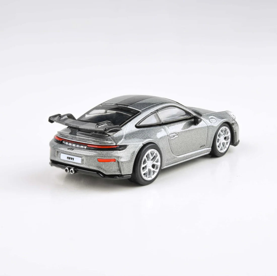 Porsche 911 GT3 (992.2) GT Metallic Silver 2025 1:64