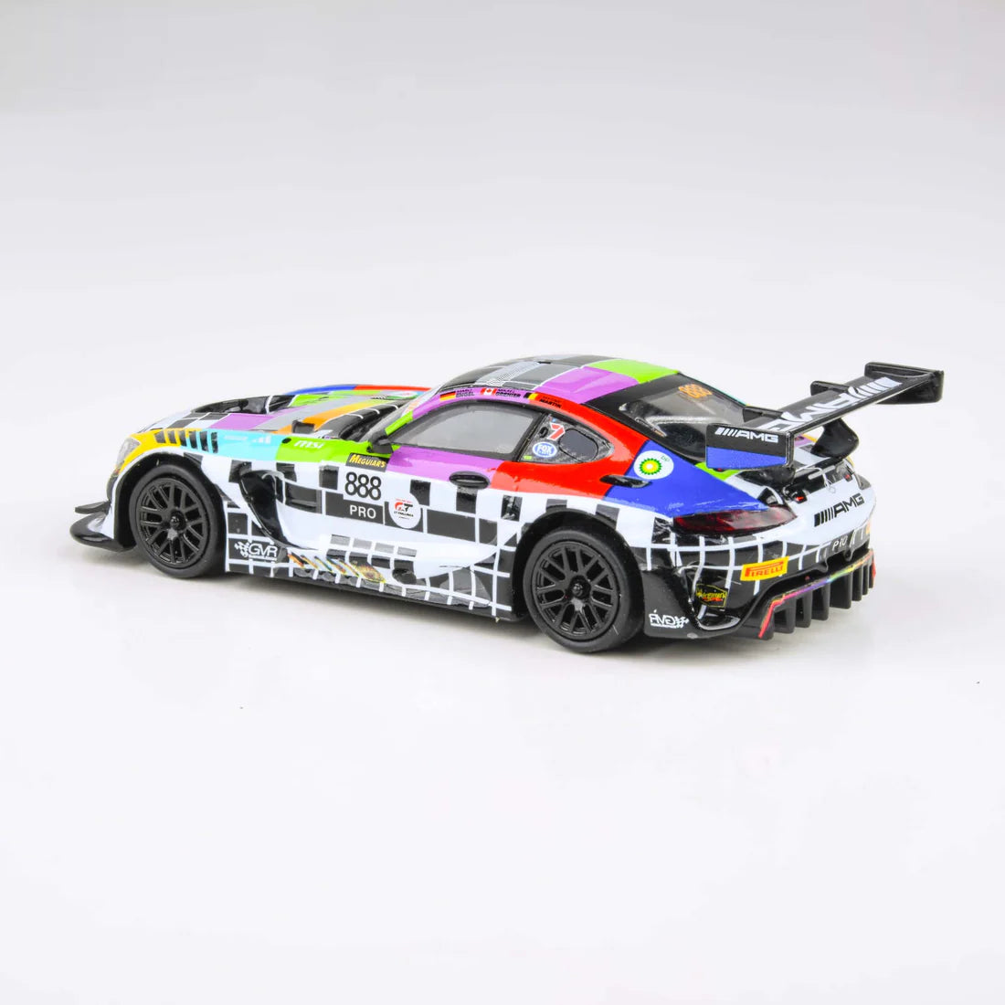 Mercedes-AMG GT3 2025 Bathurst 12H GruppeM Racing #888 Scale 1:64