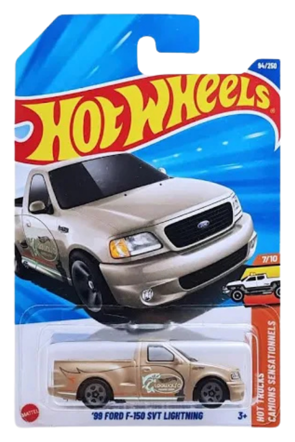 Hot Wheels ’99 Ford F-150 SVT Lightning – Hot Trucks Series