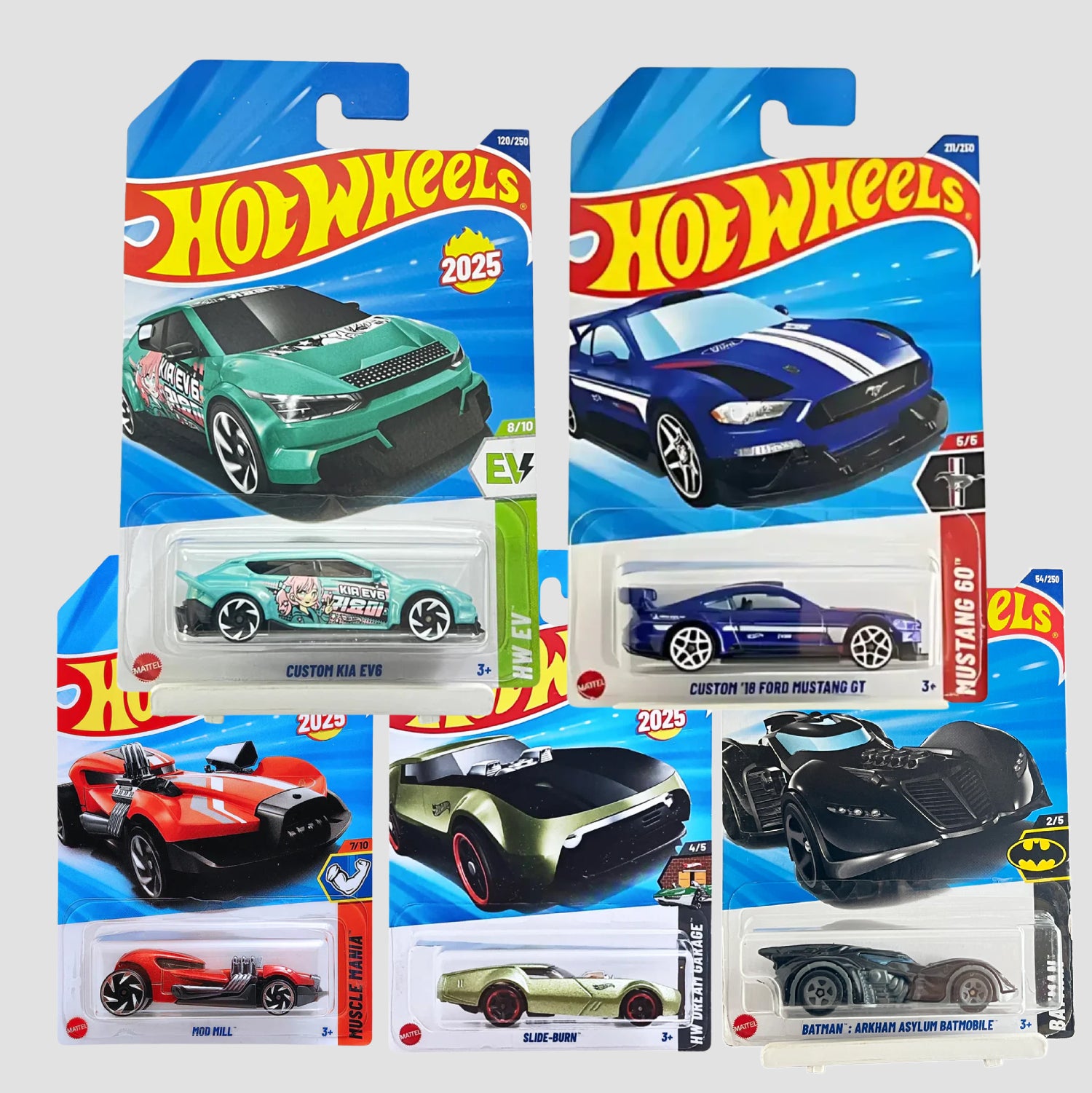 Hot Wheels Set of 5