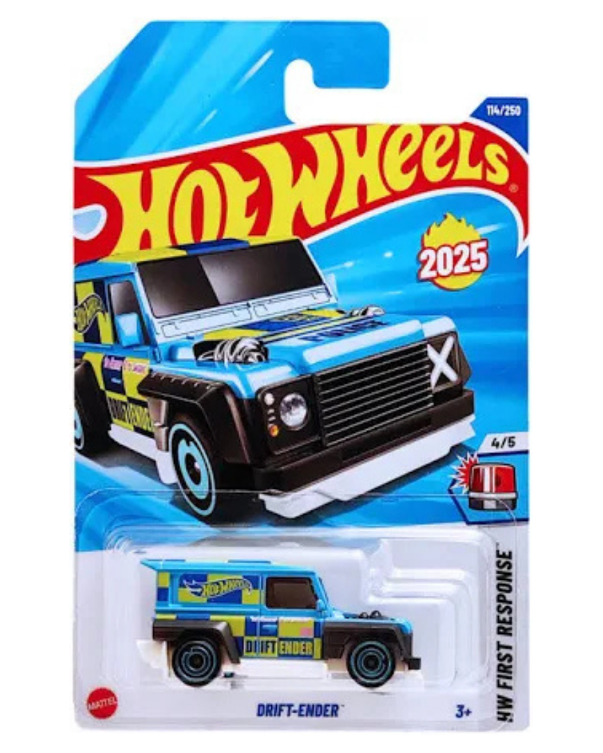 Hot Wheels HW FIRST RESPONSE 4/5 DRIFT- ENDER TOY CAR