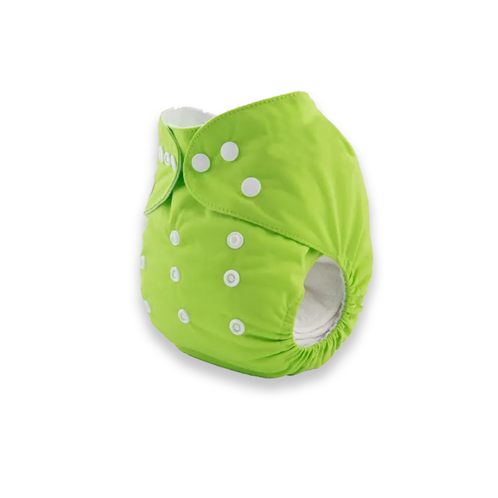 Washable Baby Diaper Premium Cloth Diaper Reusable, Adjustable Size, Waterproof with inserts