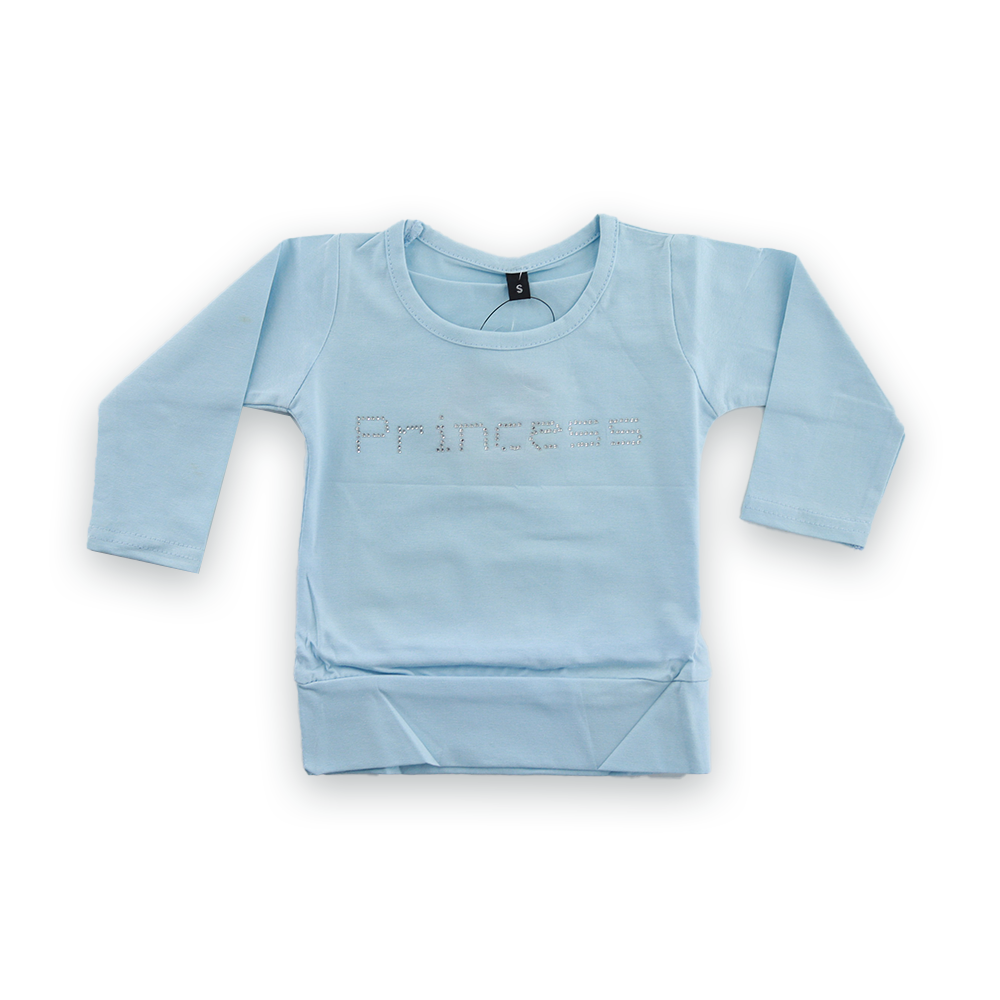 Round Neck Full Sleeve T-shirt for Girls
