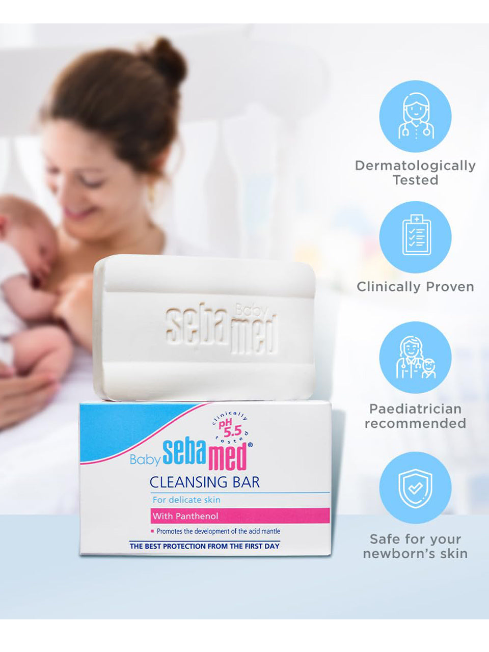 Sebamed Baby Cleansing Bar - (100 GRAM)
