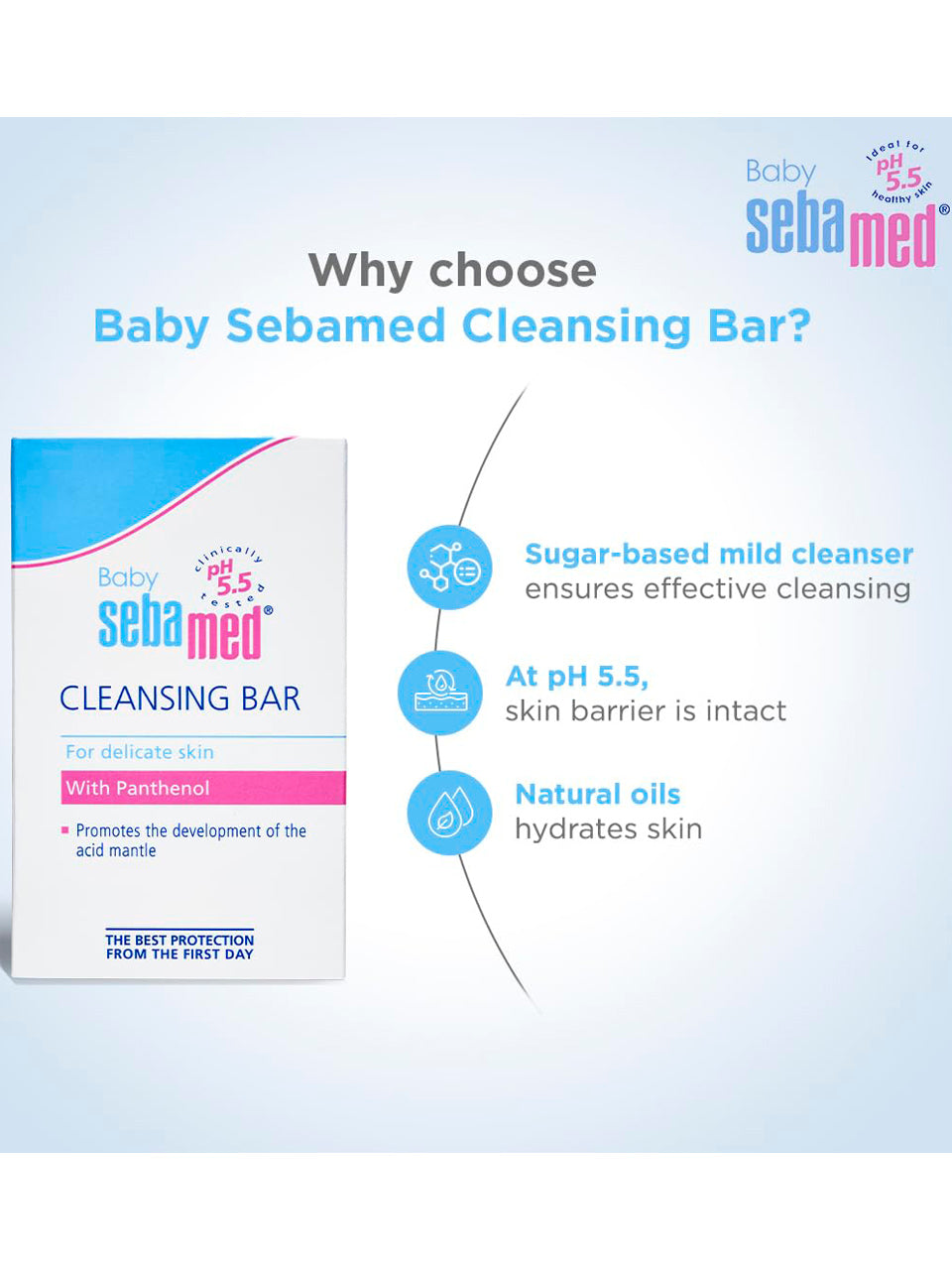 Sebamed Baby Cleansing Bar - (100 GRAM)