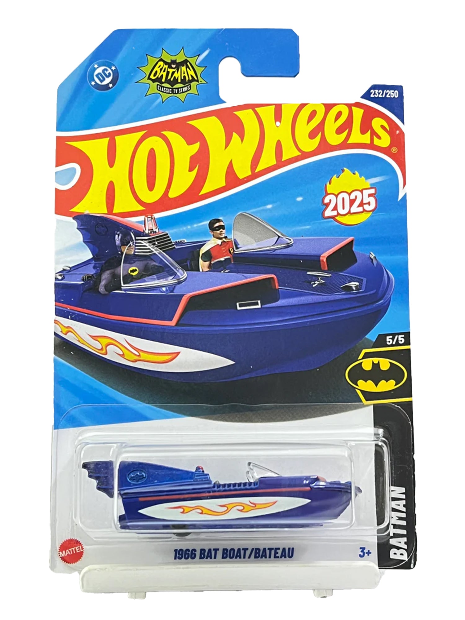 kidonex Hot Wheels 1966 Bat Boat – Batman Series