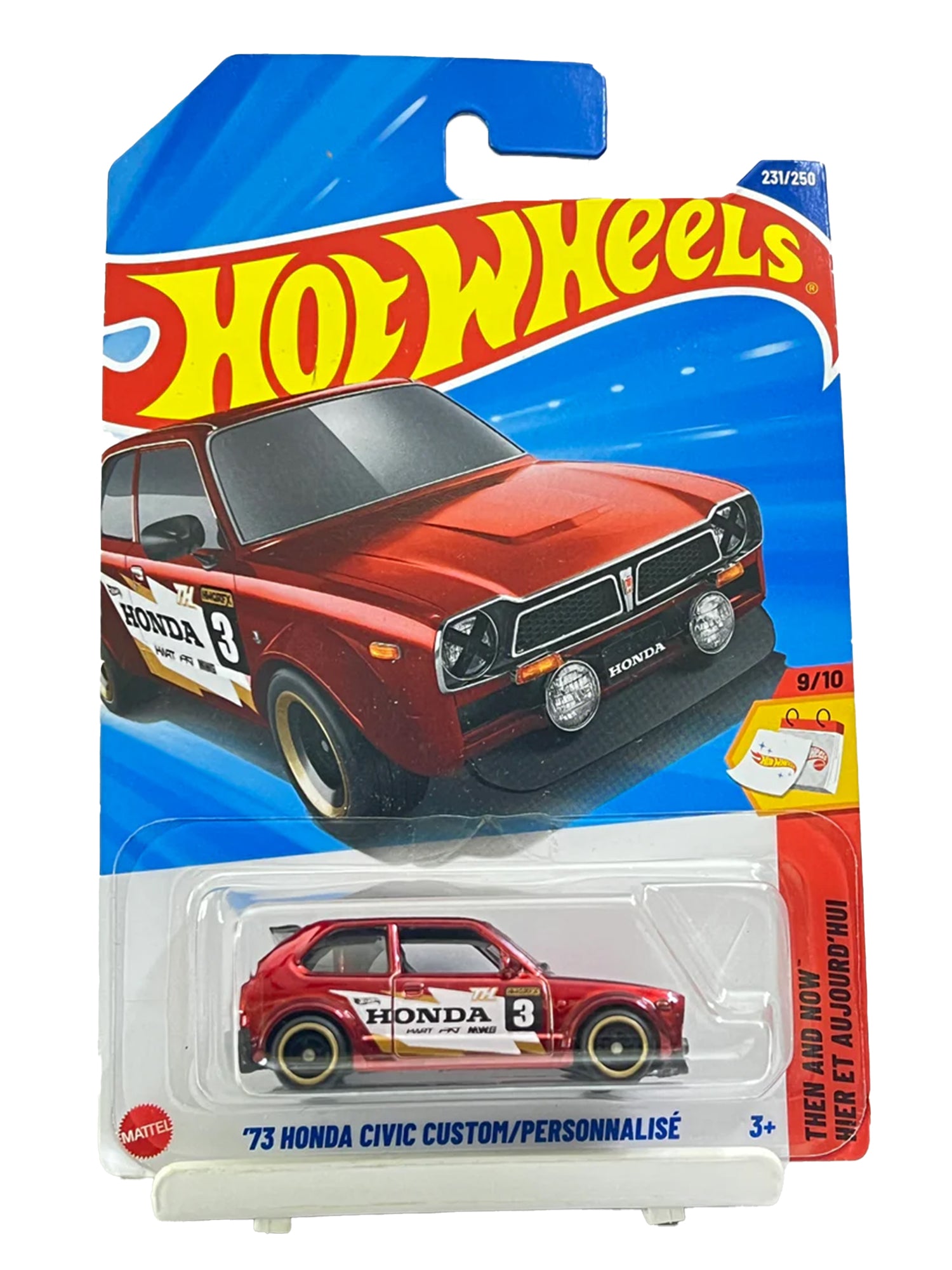 kidonex Hot Wheels – ’73 Honda Civic Custom – Then and Now