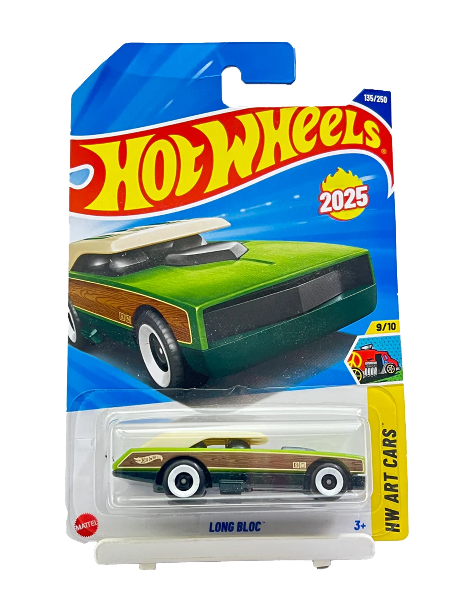 kidonex Hot Wheels Long Bloc – 2025 HW Art Cars Series 9/10
