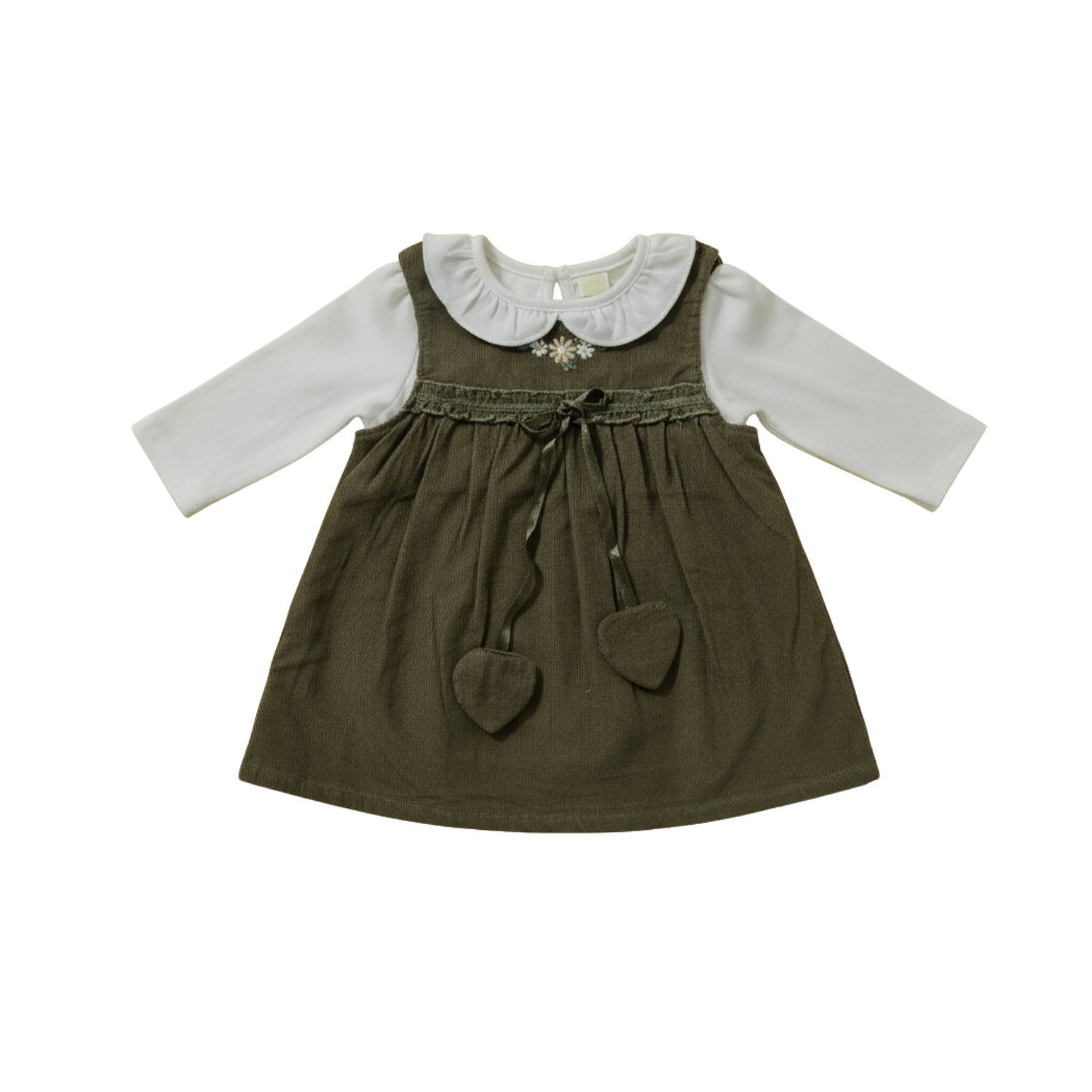 Baby Girl Pinafore Dress – Soft Cotton Frock