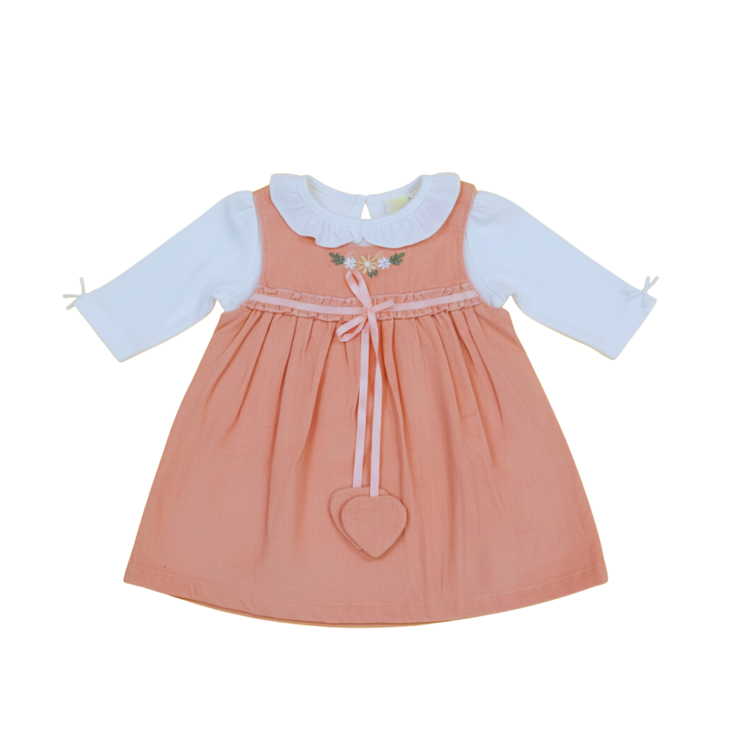 Baby Girl Pinafore Dress – Soft Cotton Frock