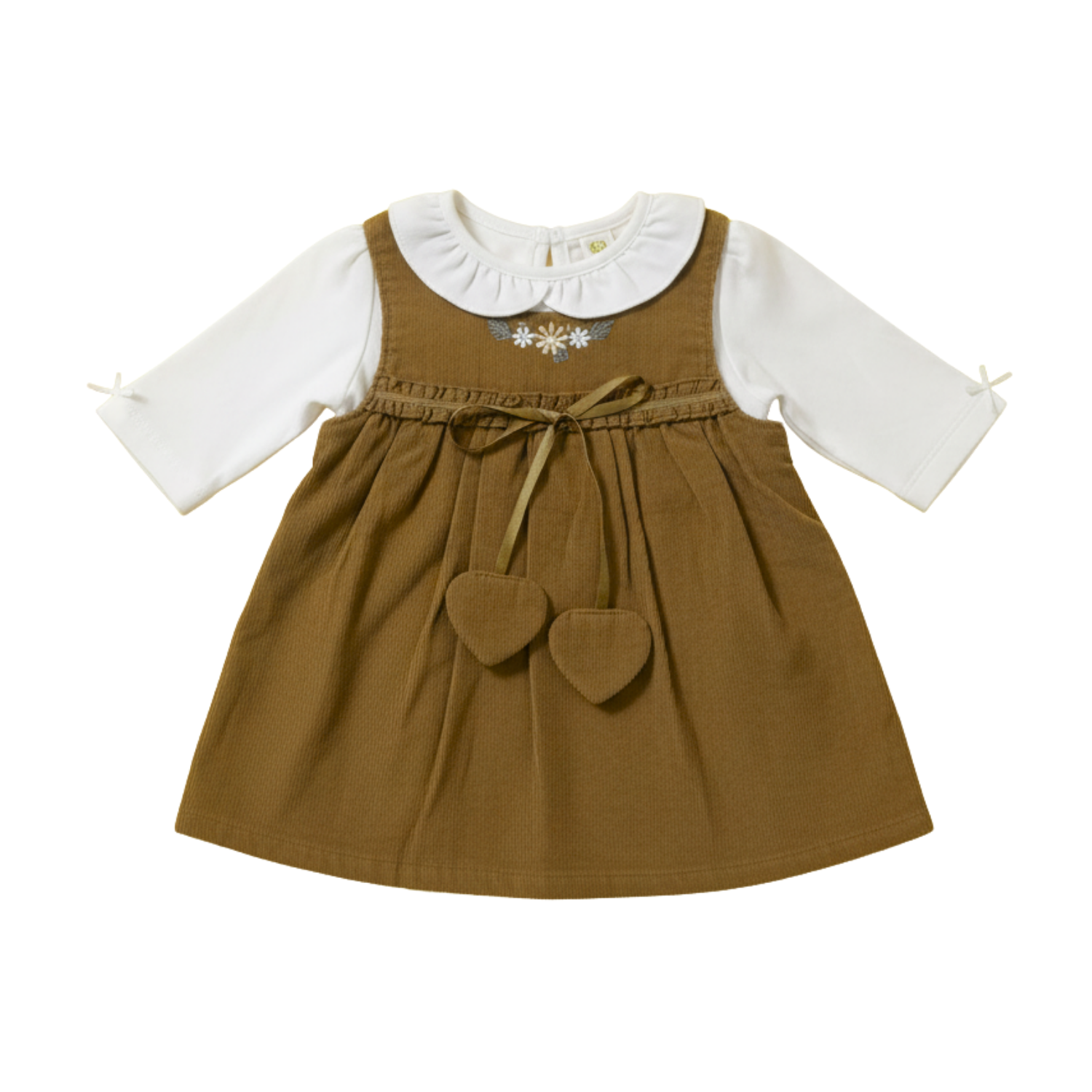 Baby Girl Pinafore Dress – Soft Cotton Frock