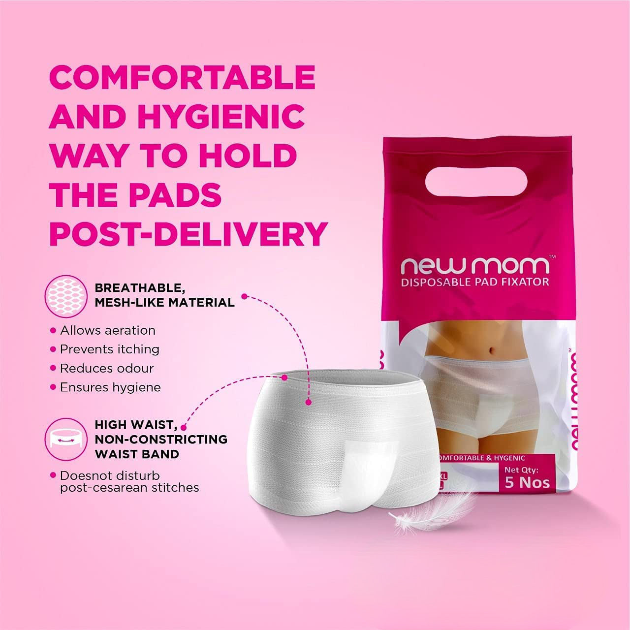 kidonex Disposable Pad Fixator ( Postpartum Underwear)