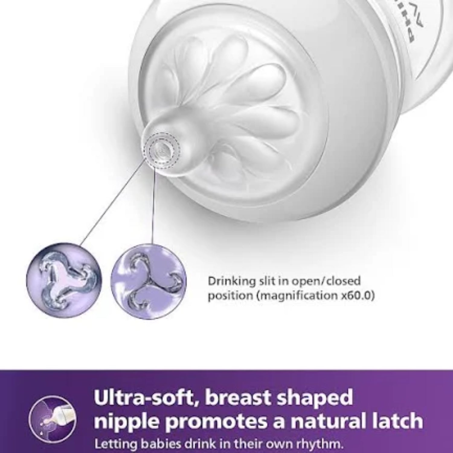 kidonex Baby Feeding Bottle with Ultra-Soft Nipple