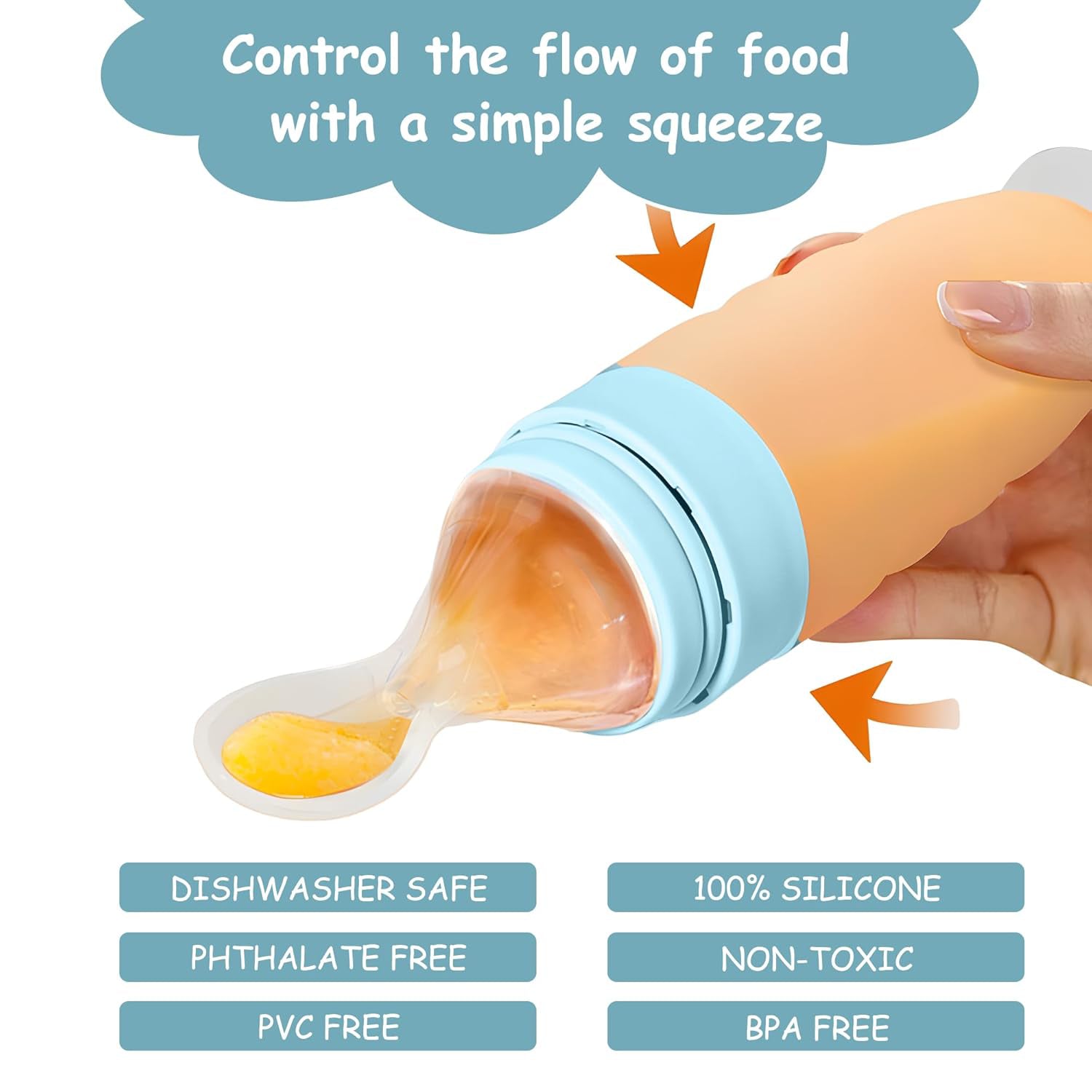 kidonex Baby Squeeze Spoon Feeder