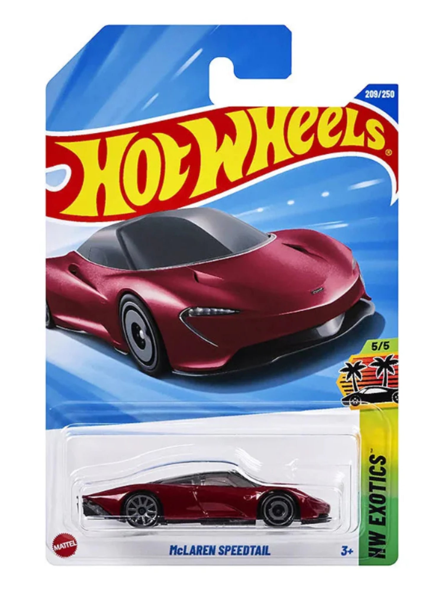 kidonex Hot Wheels HW Exotics McLaren Speedtail