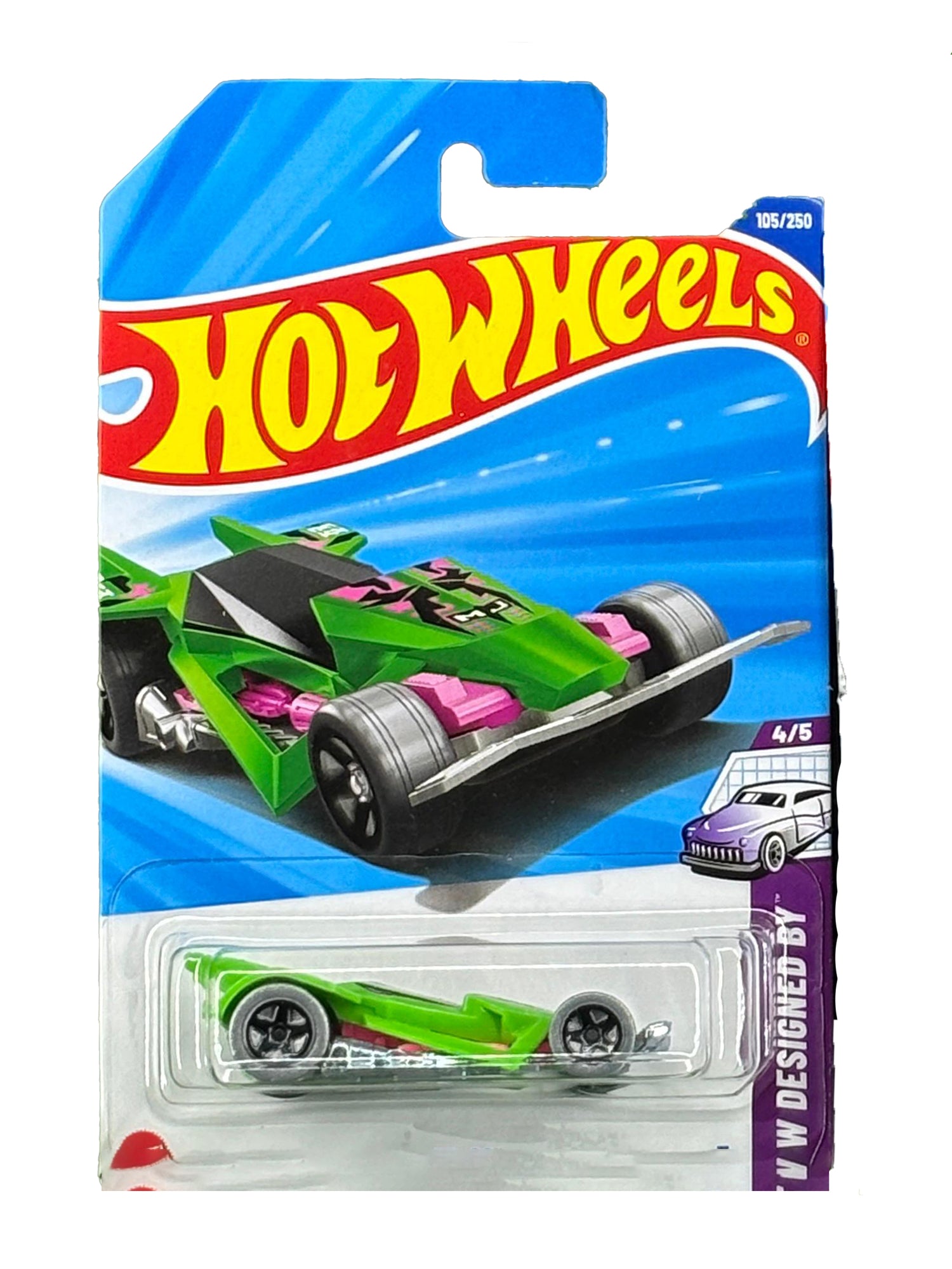 kidonex Hot Wheels HW Designed By – Green & Pink Concept Racer