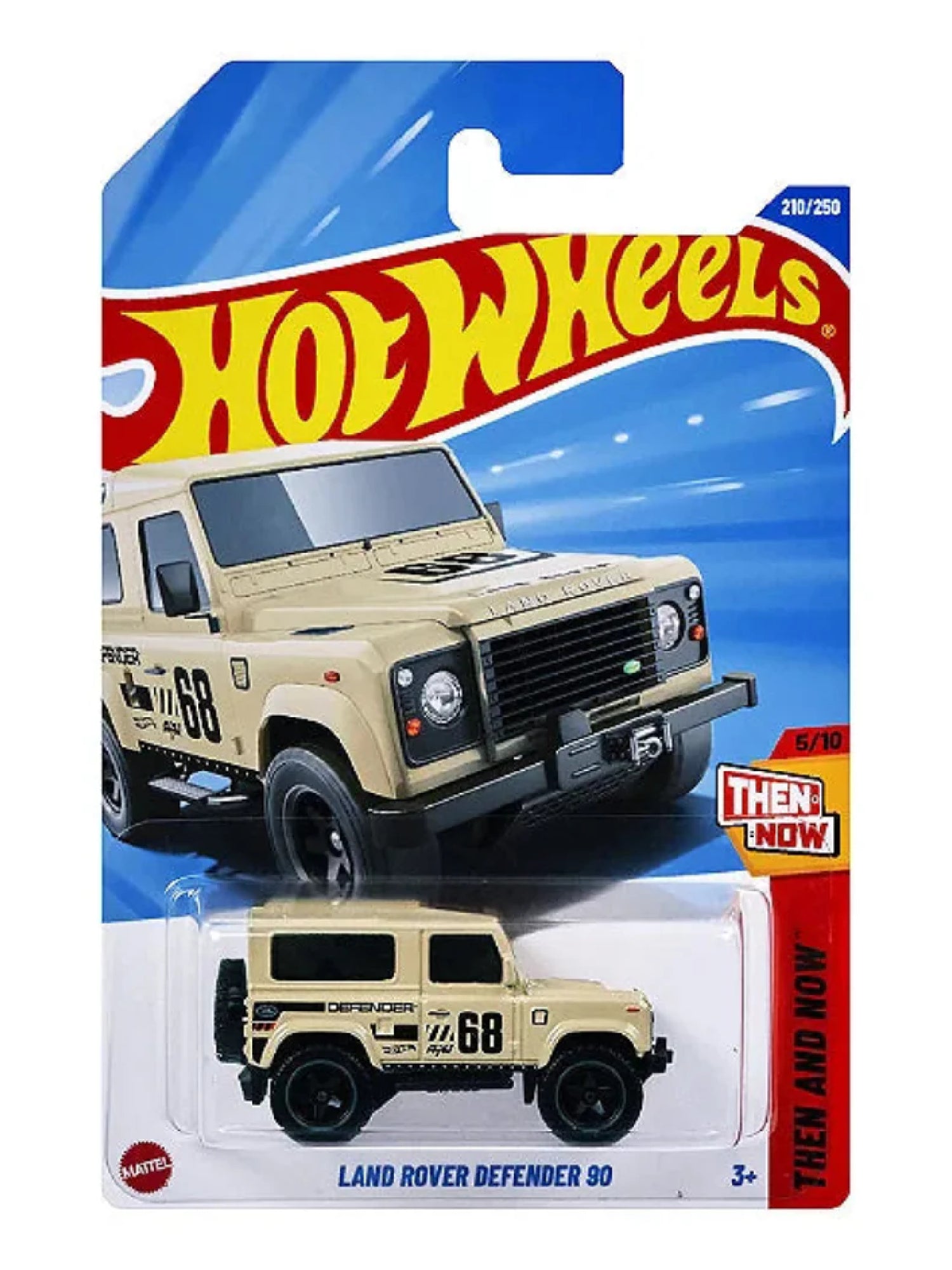 kidonex Hot Wheels Then and Now Land Rover Defender 90 